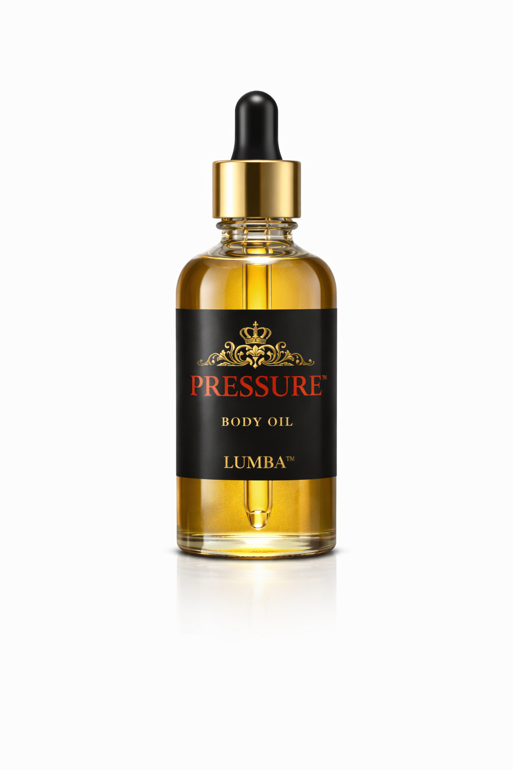 PRESSURE™ — Luxury Body Oil (Inspired by Baccarat Rouge 540)